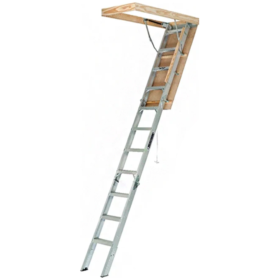 Louisville AL2240MG Aluminum Attic Ladder  Louisville AL2240MG Aluminum Attic Ladder